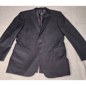 Brooks Brothers Vitale Barberes Canonico 1818 Regent Wool Suit Coat S40 Drk Grey